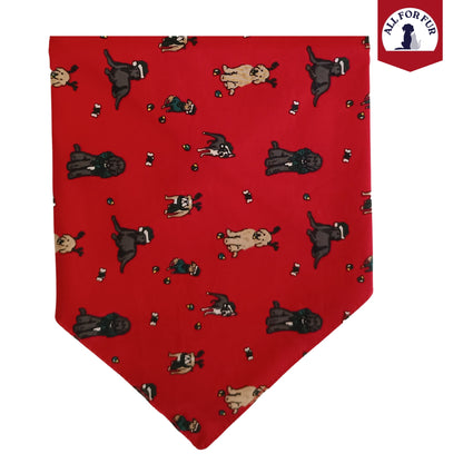 Red Dogs | Knot & Tie Bandana