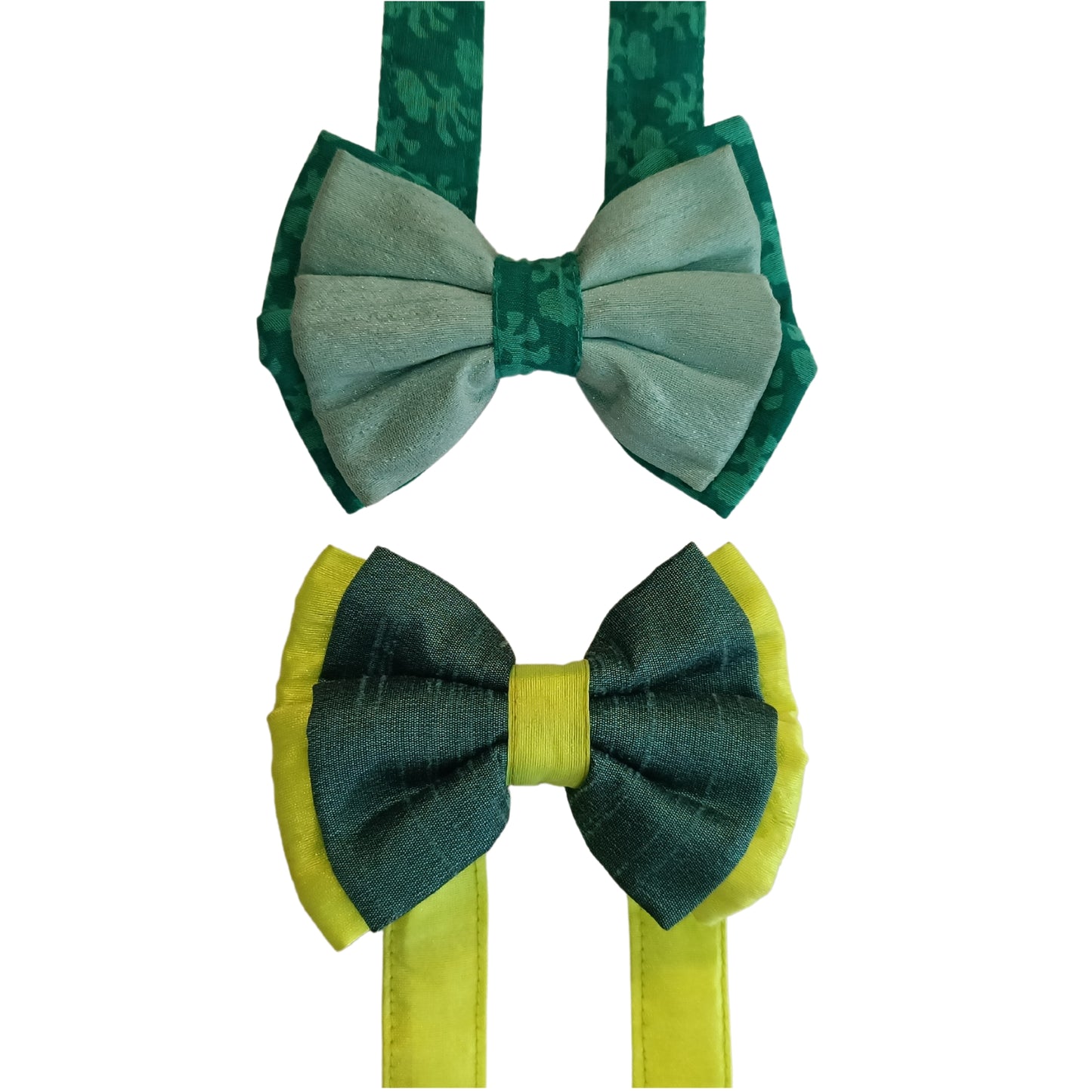 Explosive Green Bow Tie Combo | Knot & Tie