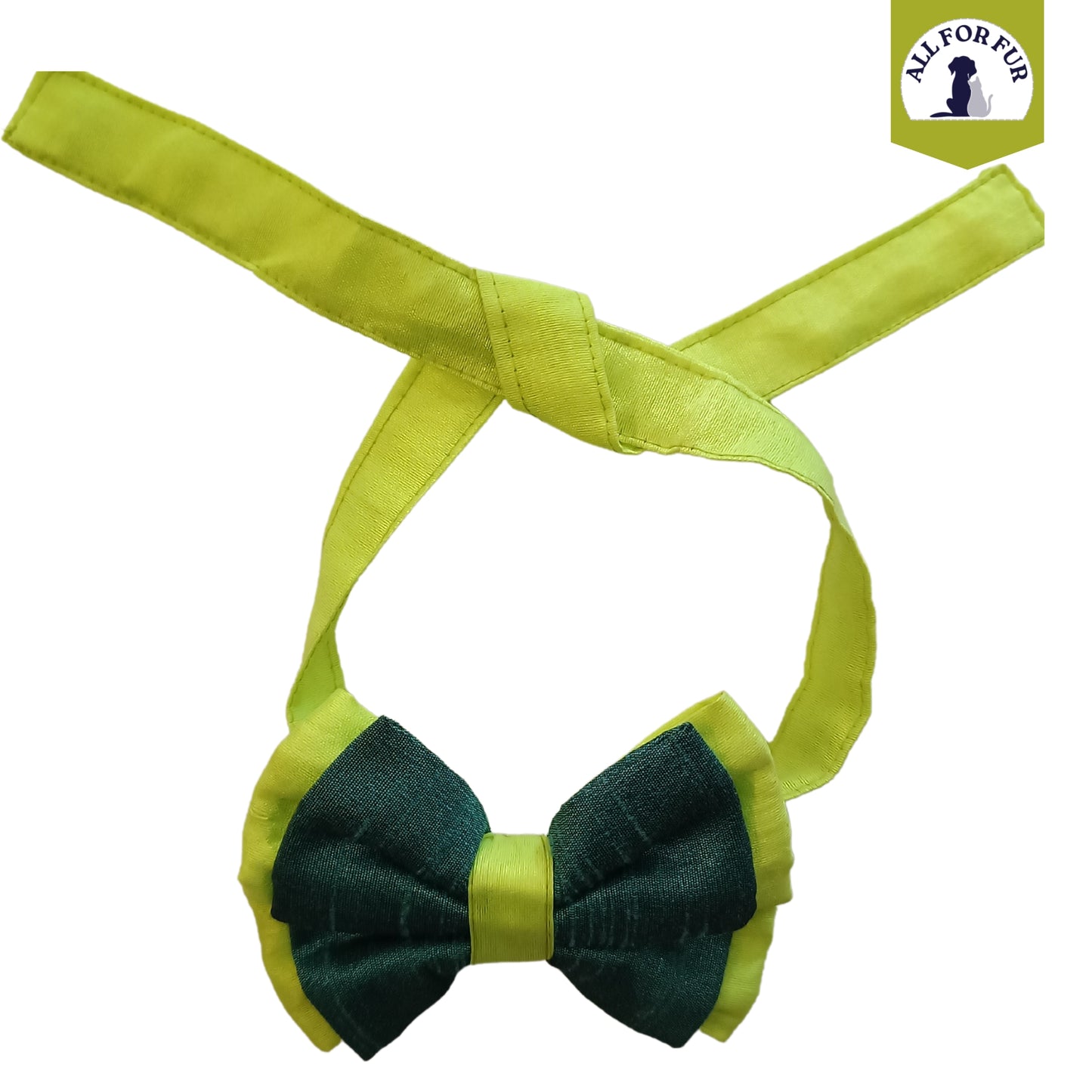 Explosive Green Bow Tie Combo | Knot & Tie