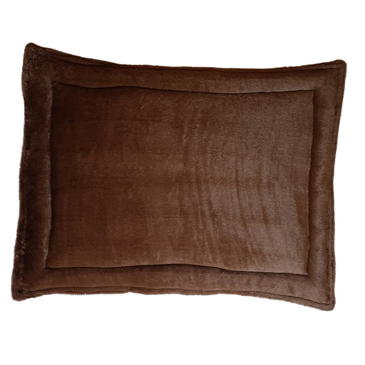 Luxurious Brown Fur Pet Mat