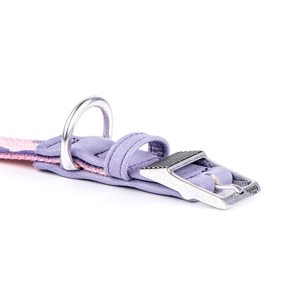 MyFamily West Point Dog Collar in Pink Camouflage Mixed Cotton
